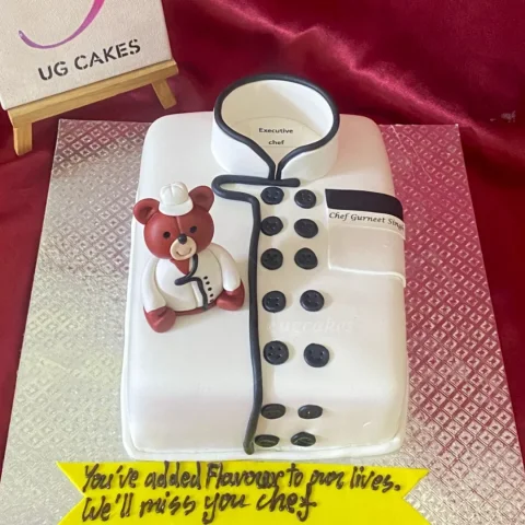 Chef Uniform Cake