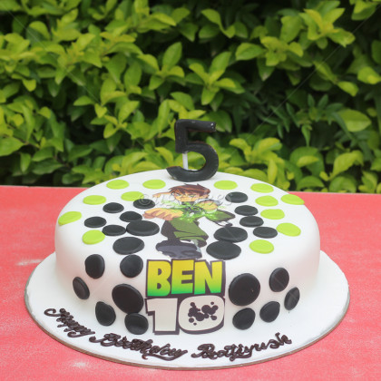Birthday Cartoon Cake For Kids