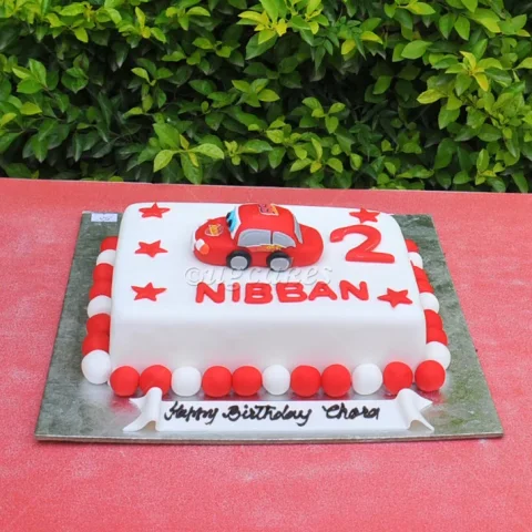 Car Themed Cake for Kids