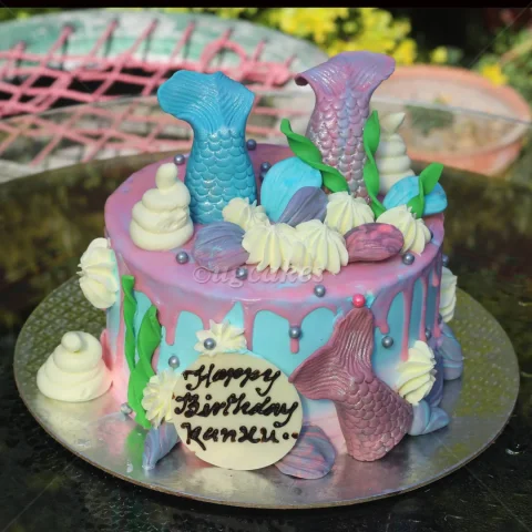 Mermaid Birthday Cakes