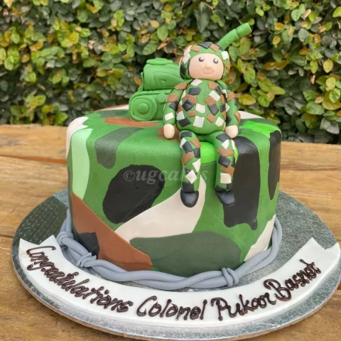 Army Themed Cake