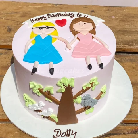 Best Friend Special Birthday Cake
