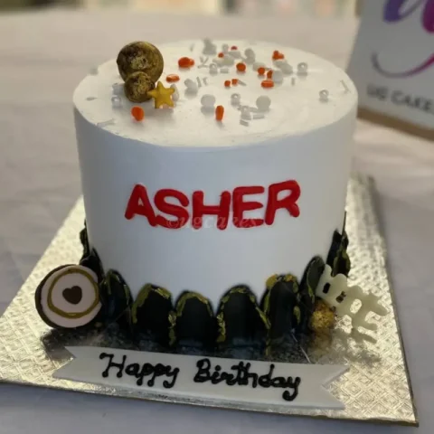 Birthday Cake with Sprinkles