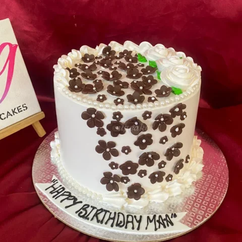 Elegant Floral Cake