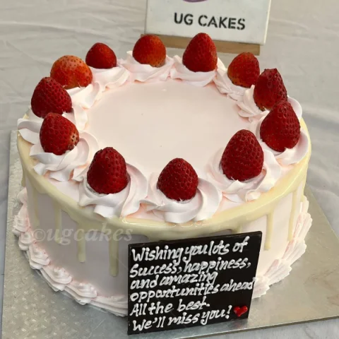 Farewell Themed Cake
