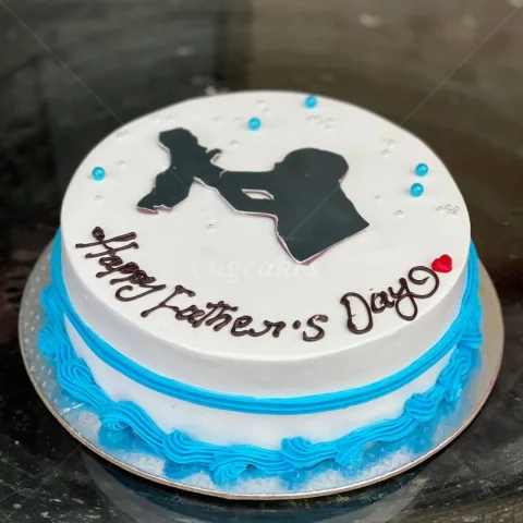 Father's Day Cake with Print