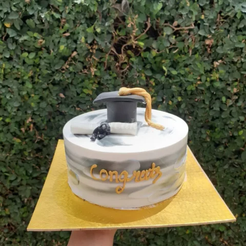 Grad-itude Celebration Cake