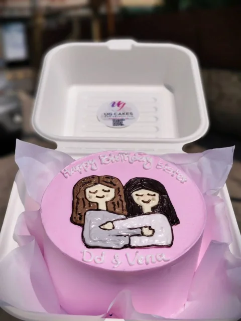 Love and Laughter Cake