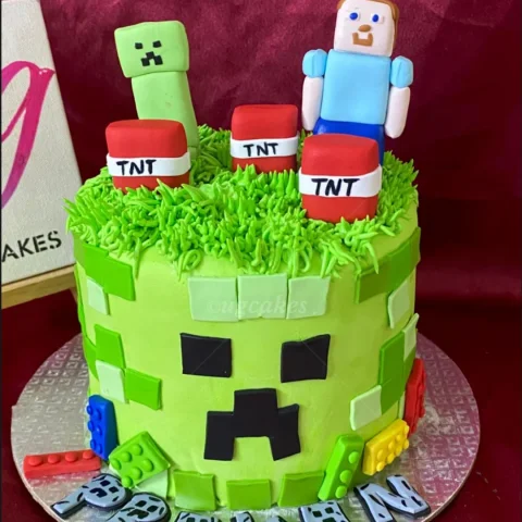 Minecraft Cake