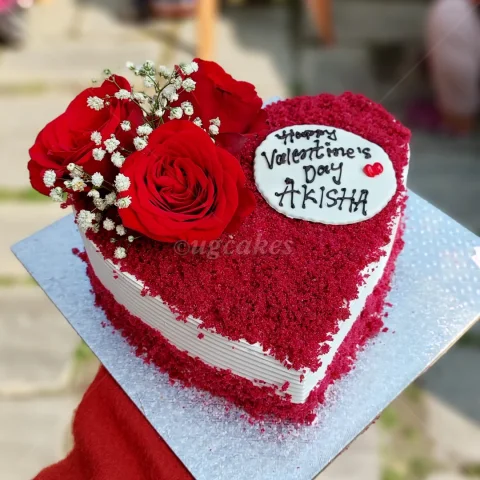 Red Velvet Valentine Special Cake