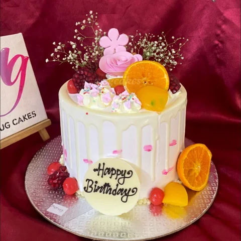 Citrus Birthday Cake